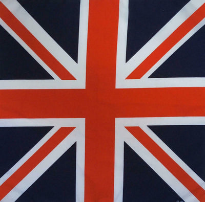 Union Jack GB England UK Bandana Patriotic Cotton Head Scarf Dog Neck Headwear