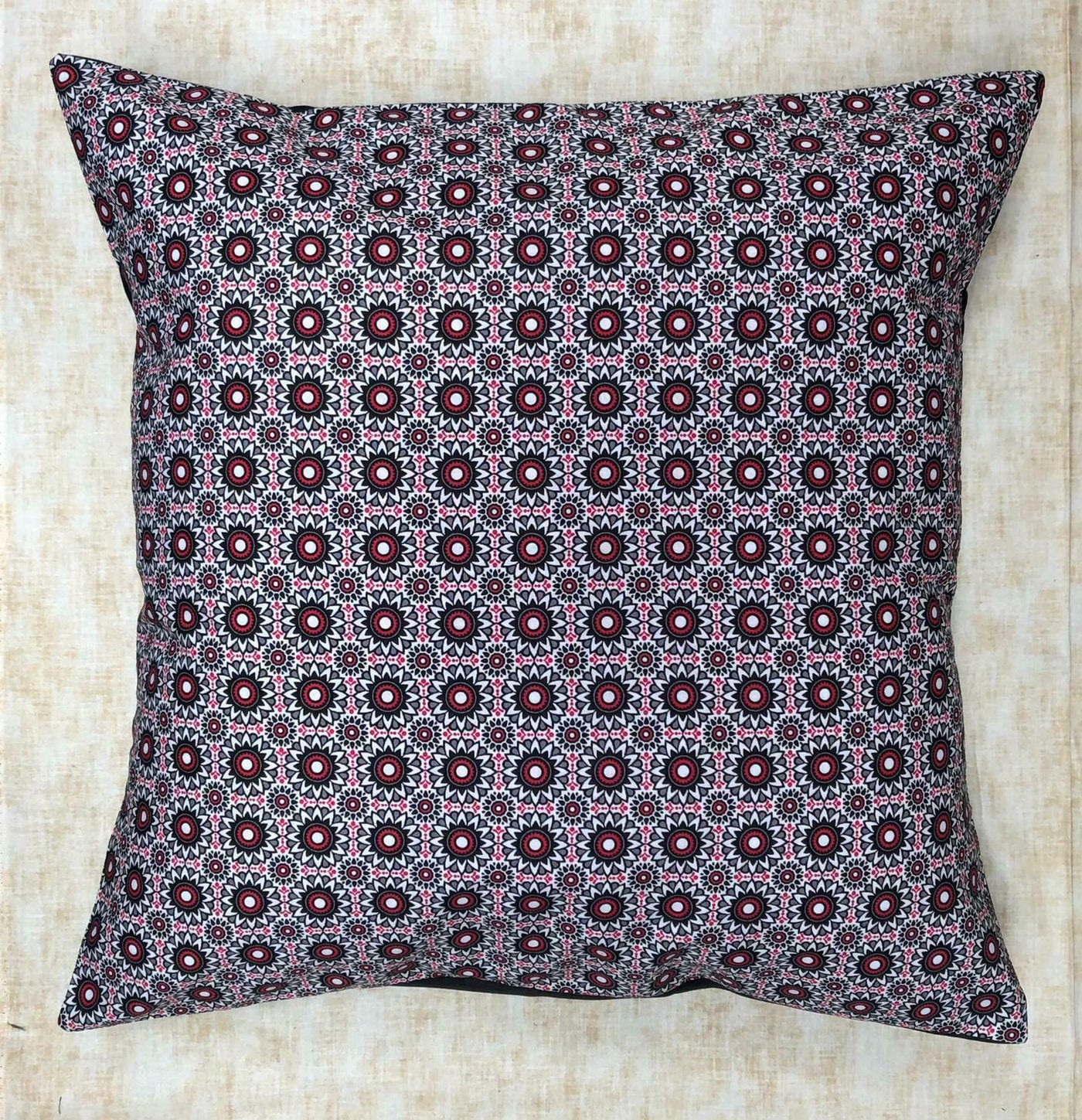 Balinese Repeating Flower Cushion Cover - David Textiles - 100% Cotton Fabric