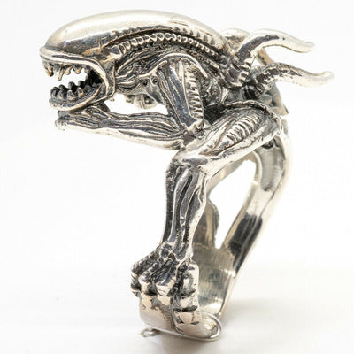 Alien Ring - .925 sterling silver