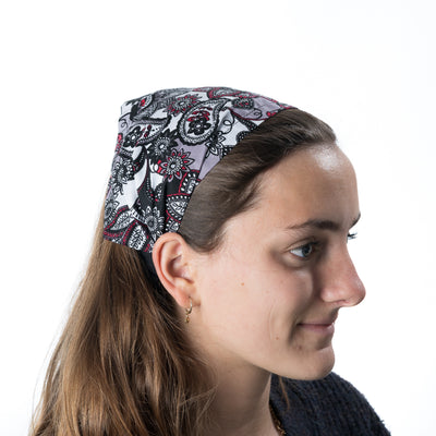 Paisley & Flower Headband