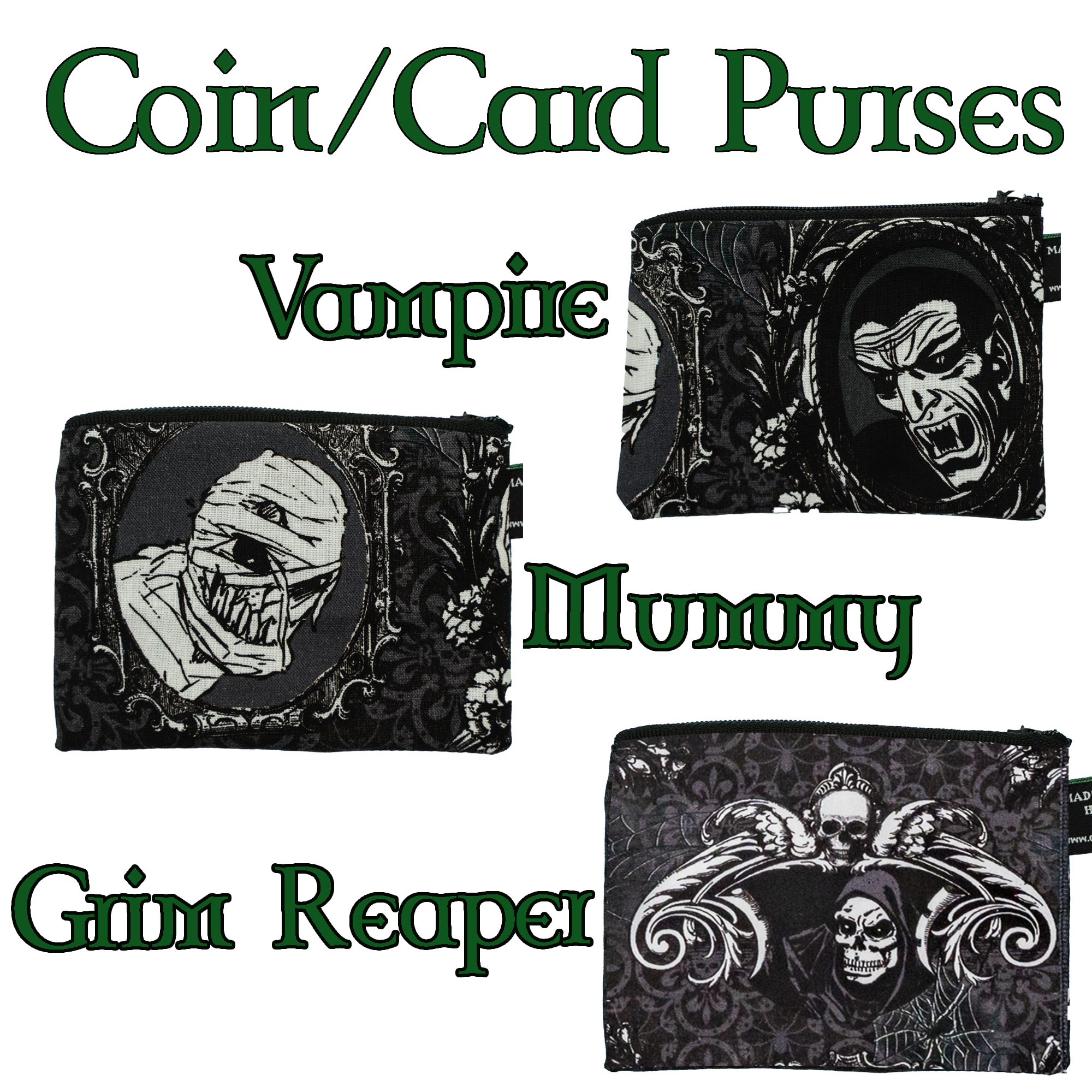 Halloween Framed Coin & Card Purse – oceania-legends.com